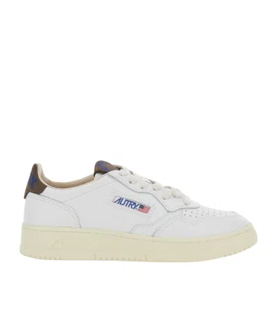 Autry Lace-up Low-top Sneakers In Animal Print
