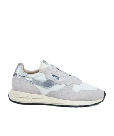 Autry Lace-up Sneakers In White