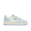 Autry Ladies Blue Wmns Medalist Low Top Sneakers In Blue