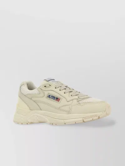 Autry Leather And Mesh Hyperway Sneakers