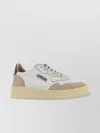 Autry Leather And Suede Medalist Sneakers