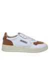 AUTRY AUTRY LEATHER AND SUEDE SNEAKERS