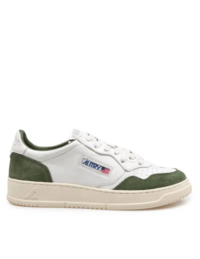 AUTRY AUTRY LEATHER AND SUEDE SNEAKERS