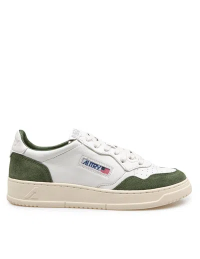 AUTRY AUTRY LEATHER AND SUEDE SNEAKERS