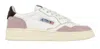 Autry Ladies Medalist Low Top Sneakers In Neutral