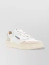 Autry Medialist Low Leather Sneakers In White
