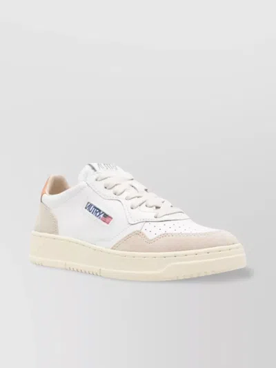 AUTRY LEATHER LOW SNEAKERS RUBBER SOLE