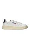 AUTRY LEATHER LOW-TOP MEDALIST SNEAKERS