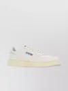 Autry Low-top Sneakers With Smooth Leather Upper And Perforated Detailing In White