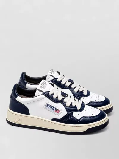 Autry Leather Low Top Sneakers In Multi