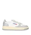 Autry Logo Low Woman Sneakers In Gray
