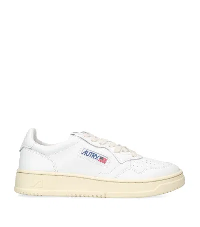 AUTRY LEATHER MEDALIST LOW-TOP SNEAKERS