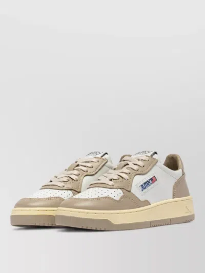 Autry Leather Medalist Low-top Sneakers In Neutral