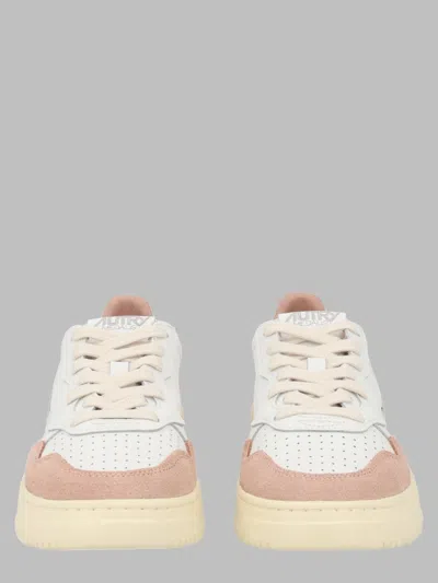 Autry Leather Medalist Sneaker In White