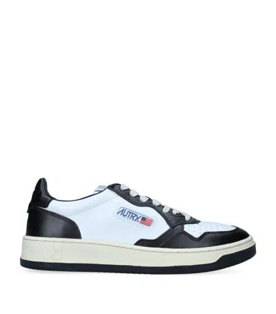 Autry Leather Medalist Sneakers In White