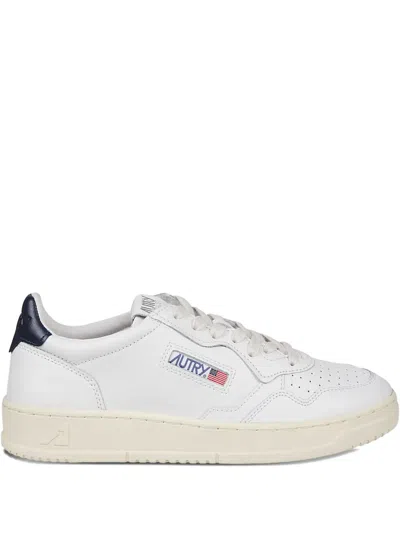 AUTRY LEATHER-PANELLED SNEAKERS