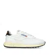 Autry Reelwind Leather Sneakers In White