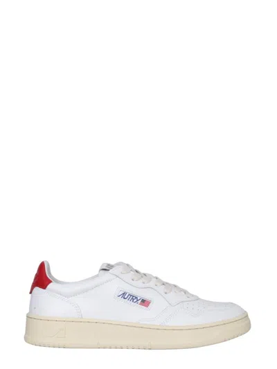 Autry Leather Sneaker In White