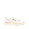 Autry Medalist Leather Sneakers In White