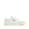 Autry White Leather Sneakers