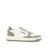 Autry Classic Low-top Sneakers With Perforated Leather Accents