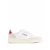 Autry Classic Low-top Sneakers With Textured Panels And Contrasting Heel Tab