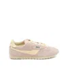 Autry 'windspin Low' Pink Sneaker With Logo On The Side And On The Heel In Multi