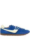 Autry Windspin Blue Leather Sneakers In Blue