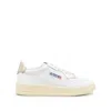 Autry Medalist Leather Low-top Sneakers In White
