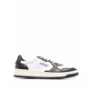 Autry Classic White Leather Sneakers In Multi