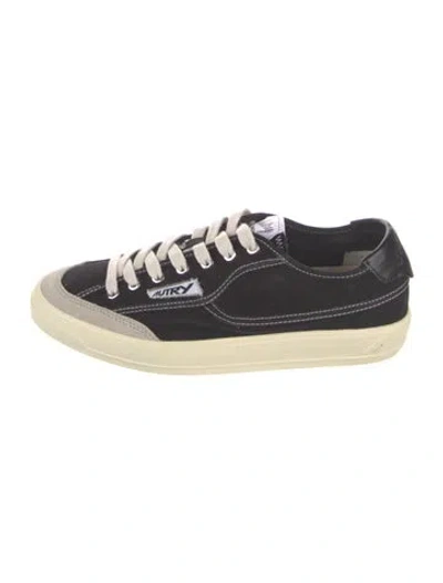 Pre-owned Autry Leather Sneakers In Blue