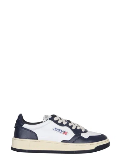 Autry Leather Sneakers In Blue