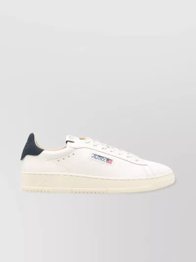 Autry Dallas Low Leather Sneakers In Blue
