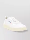 Autry Leather Sneakers Low-top Design Rubber Sole