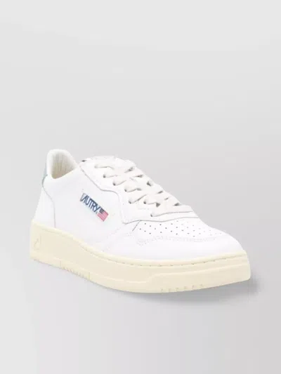 AUTRY LEATHER SNEAKERS LOW-TOP DESIGN RUBBER SOLE