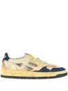 Autry Multicolor Leather Supvint Sneakers In Multi