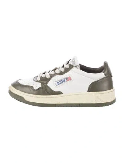 Pre-owned Autry Leather Sneakers In Multi