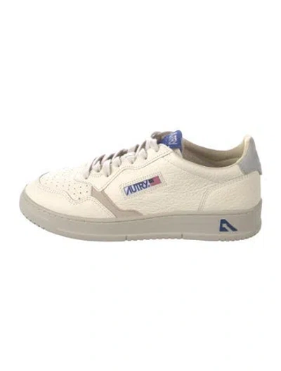 Pre-owned Autry Leather Sneakers In Neutral