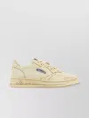 Autry Leather Sneakers Supvint Silhouette Perforated Rubber Sole