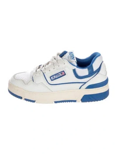 Pre-owned Autry Leather Sneakers In White