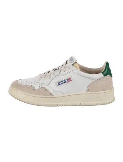Pre-owned Autry Leather Sneakers In White
