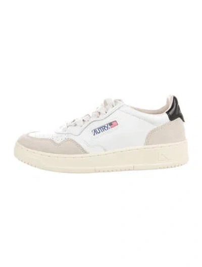 Pre-owned Autry Leather Sneakers In White