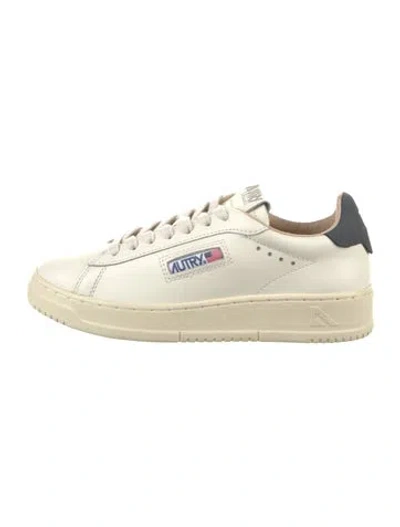 Pre-owned Autry Leather Sneakers In White