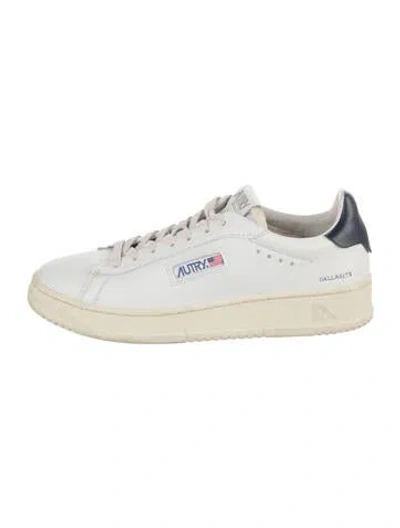 Pre-owned Autry Leather Sneakers In White
