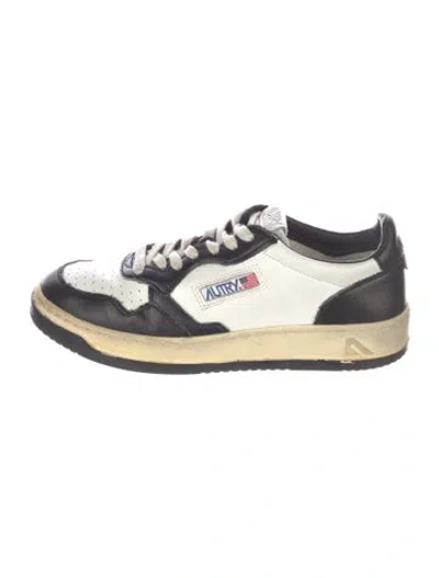 Pre-owned Autry Leather Sneakers In White