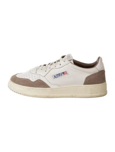 Pre-owned Autry Leather Sneakers In White