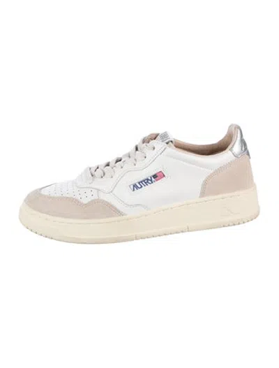 Pre-owned Autry Leather Sneakers In White