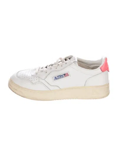 Pre-owned Autry Leather Sneakers In White
