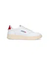 Autry White Leather Sneaker In White