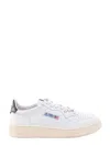 Autry Leather Sneakers With Back Contrasting Patch